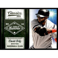 Panini 2014-2015 Panini Classics Stars of Summer #10 David Ortiz