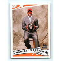 Topps 2005-06 Topps Basketball Base #226 Martell Webster RC