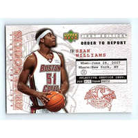 UpperDeck 2007-08 Upper Deck First Edition Draft Notices #DN17 Sean Williams RC