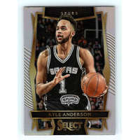 Panini 2016-17 Panini Select Concourse Silver Prizm #15 Kyle Anderson