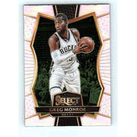 Panini 2016-17 Panini Select Premier Silver Prizm #133 Greg Monroe