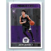 Panini 2017-18 NBA Hoops Base #265 Justin Jackson RC
