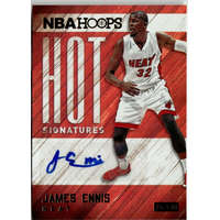 Panini 2015-16 Hoops Hot Signatures # HS-JEN James Ennis