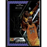 Panini 2015 Panini Kobe HeroVillain - Purple 8 Channel the Villain # 5 Kobe Bryant