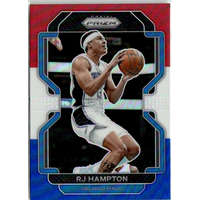 Panini 2021-22 Panini Prizm Red White and Blue Prizms #207 RJ Hampton