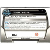 Topps 2022-23 Bowman Chrome University #6 Devin Carter