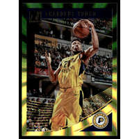 Panini 2018-19 Donruss Holo Green and Yellow Laser #132 Thaddeus Young