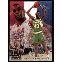 Flair 1994-95 Flair USA Weights and Measures #46 Shawn Kemp