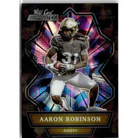 Wild Card 2021 Wild Card Alumination HOLO-LUX - Black #ABC-70 Aaron Robinson 4/75