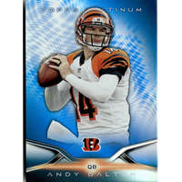 Topps 2014 Topps Platinum - Blue Wave Refractors #12 Andy Dalton