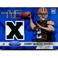Panini 2014 Panini Certified New Generation Materials Mirror Blue #NG-JM Johnny Manziel 59/99
