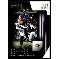 Panini 2018 Panini Playbook X&#039;s and O&#039;s #38 Hayden Hurst