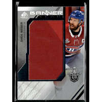 Upper Deck 2021 SP Game Used &#039;21 Stanley Cup Playoffs Banner Year Relics ##BYSCSW Shea Weber