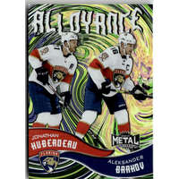 Upper Deck 2020 Skybox Metal Universe Alloyance #AL-2 Aleksander Barkov/Jonathan Huberdeau