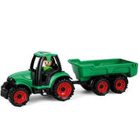 LENA LENA: Truckies traktor utánfutóval és figurával 36 cm