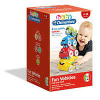 Clementoni Baby járművek 4 db-os építőjáték – Clementoni