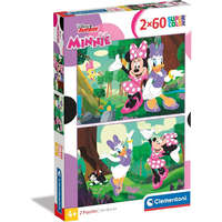 Clementoni Disney Minnie egér 2 x 60 db-os Supercolor puzzle Clementoni
