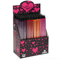 Spirit Spirit: Szívecske mintás fekete HB grafitceruza