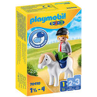 playmobil Playmobil 70410 - 1.2.3 Kisfiú pónival