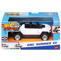 MATTEL Hot Wheels: Hátrahúzható GMC Hummer EV kisautó, 1: 43