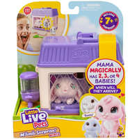 Moose Little Live Pets: Nyuszi mama és kicsinyei játékszett