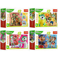 Trefl Treflik vidám világa 54db-os mini puzzle