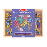 Melissa & Doug Melissa & Doug Kreatív játék, Fa gyöngy szett, pillangó