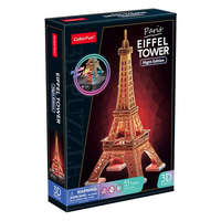Cubic Fun CubicFun 3D puzzle Eiffel-torony 37 cm, LED világítással
