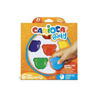 Carioca Carioca Maci formájú Baby Teddy zsírkréta, 6 db-os