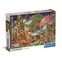 Clementoni Clementoni Puzzle 1500 db High Quality Collection Compact - Az elvarázsolt kert