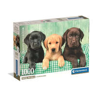 Clementoni Clementoni Puzzle 1000 db High Quality Collection - Három kis labrador