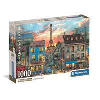 Clementoni Clementoni Puzzle 1000 db High Quality Collection Compact - Párizs utcái