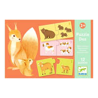 Djeco Djeco Baby Animals - Kié a kölyök? párosító puzzle