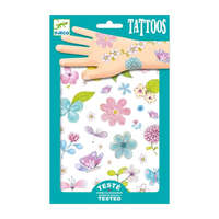 Djeco Djeco Tattoos, Fair flowers of the field - Tetováló matricák, Mezei virágok