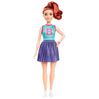 Mattel Barbie Fashionista barátnők stílusos divatbaba - pompomlány ruhában