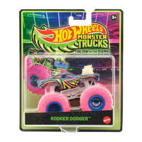 Mattel Hot Wheels Monster Trucks sötétben világító kisautó 1:64 - Rodger Dodger