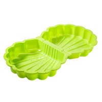 Paradiso Toys Kagyló homokozó 2 darabos szett, zöld