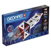 Geomagworld Geomag Classic Panels Recycled NASA Rocket 103 db-os mágneses építőjáték