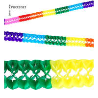 Widmann Színes papír girland, 2 darabos
