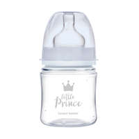 CANPOL BABIES Széles nyakú cumisüveg Royal Baby 120 ml kék