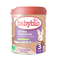BABYBIO OPTIMA 3 Croissance csecsemő bio tej 800 g