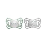 CHICCO Physio Light szilikon éjszakai cumi 16-36 hónaposoknak, 2db