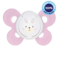 CHICCO Physio Comfort szilikon cumi 2-6m lány - nyuszi 1 db