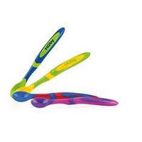 NUBY Kanál hosszú nyéllel 4 db, 6 h+