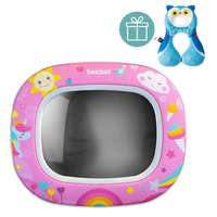 BENBAT Gyermek tükör Night&Day - egyszarvú 0m+ Nyakpárna fejtámasszal, bagoly 1-4 év