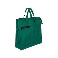 DUNER Elöl 2 zsebes zöld bevásárló táska