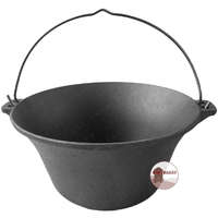 Kályhaház Magyar Öntöttvas Bogrács 7,2 Literes