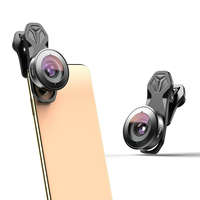 APEXEL Apexel 195° Halszem Nagylátószögű (Fish-eye) objektív - 195 fokos Halszem Wide Angle Mobil, Smartphone lencse