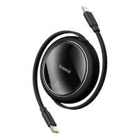BASEUS Baseus Free2Pull USB-C – iPhone kábel 20W, 1m (fekete)