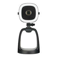 BOYA BOYA BY-CM6A All-in-one 4K Webkamera & LED & USB Asztali Mikrofon